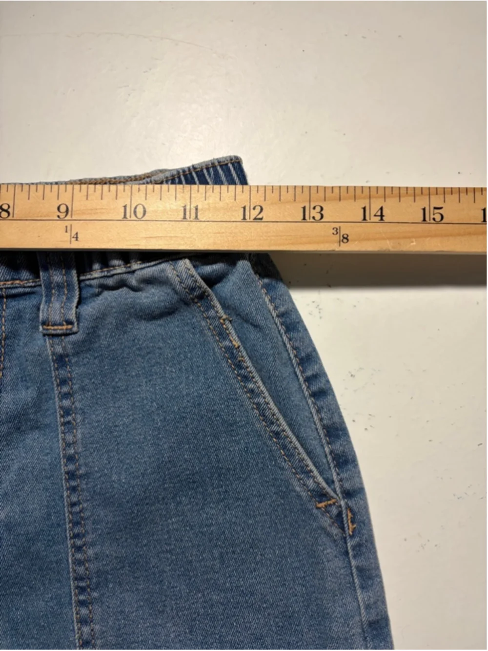 Girls GOGO JEANS Blue Skater Cargo Jeans Size XS 239